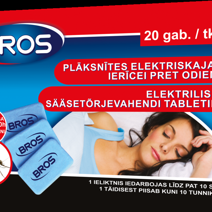 Odu līdzeklim plāksnītes 20gab