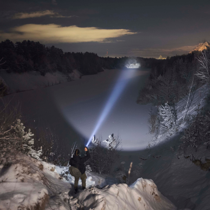Armytek Barracuda Pro Max Ar Magnētu un USB - Balta gaisma - Image 5