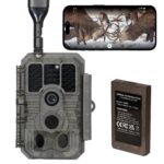 GardePro X60PLMB Live MAX 4G Medību Kamera ar Tiešraidi un 8000mAh