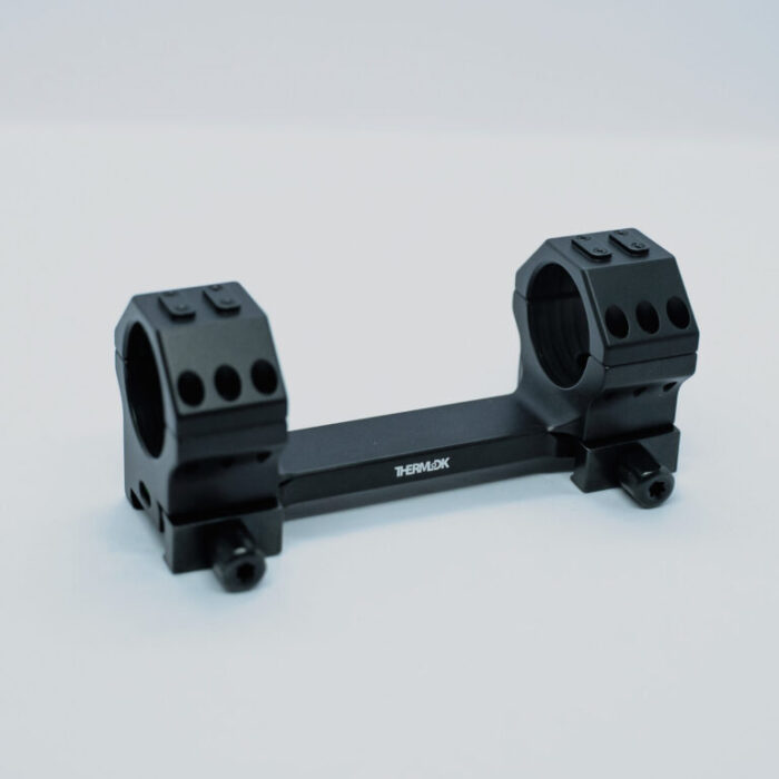 Thermlock taktiskais titāna Picatinny kronšteins 30mm gredzeni-125mm