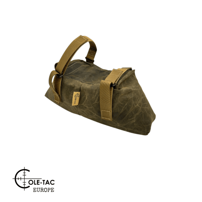Cole-TAC Waxed Trap Bag šaušanas atbalsta soma
